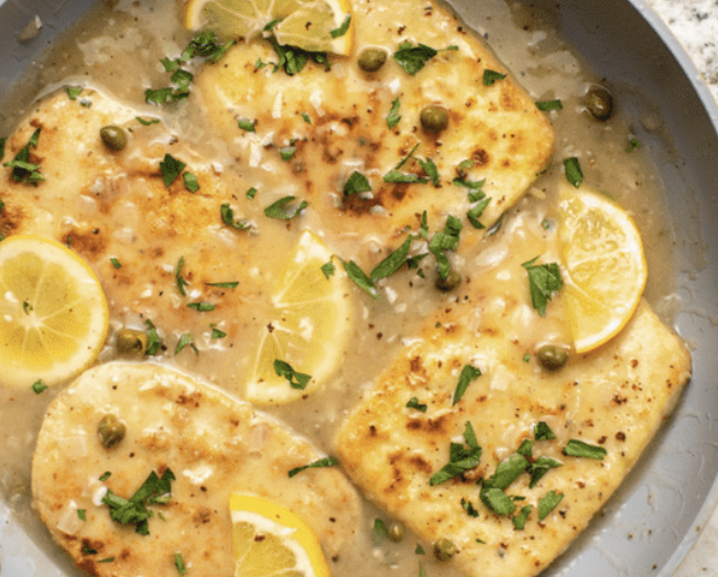 Vegan Chicken Piccata